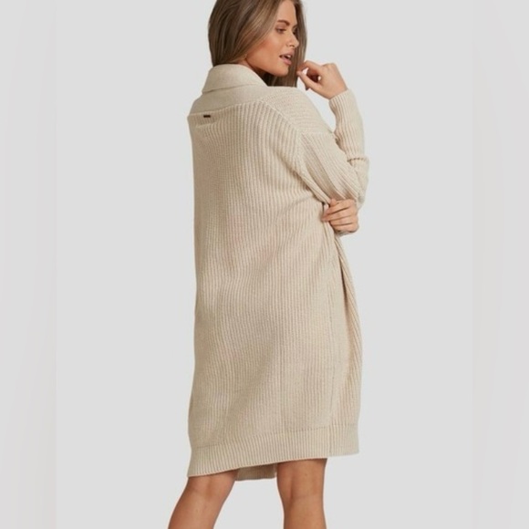 NWOT - Billabong Sundown Longline Knit Cardigan - Size Large - Picture 6 of 11